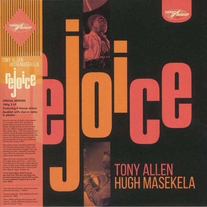Лицевая сторона обложки — Tony ALLEN / HUGH MASEKELA — Rejoice (Special Edition)