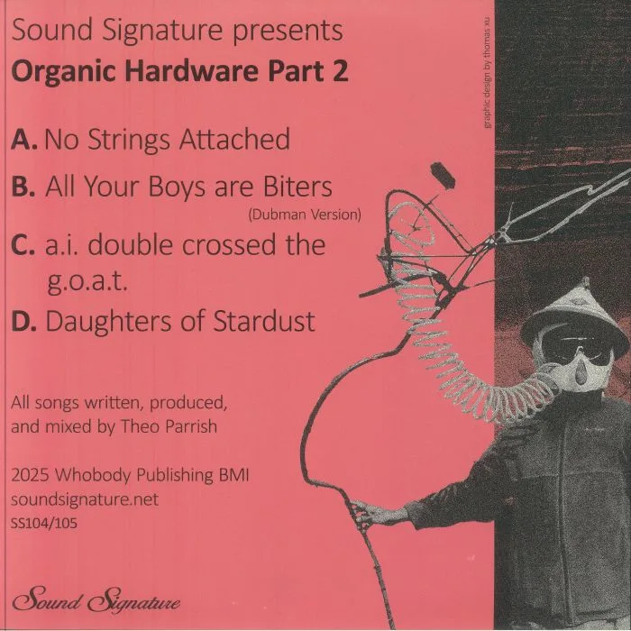 Back cover — Theo PARRISH — Organic Hardware Part 2