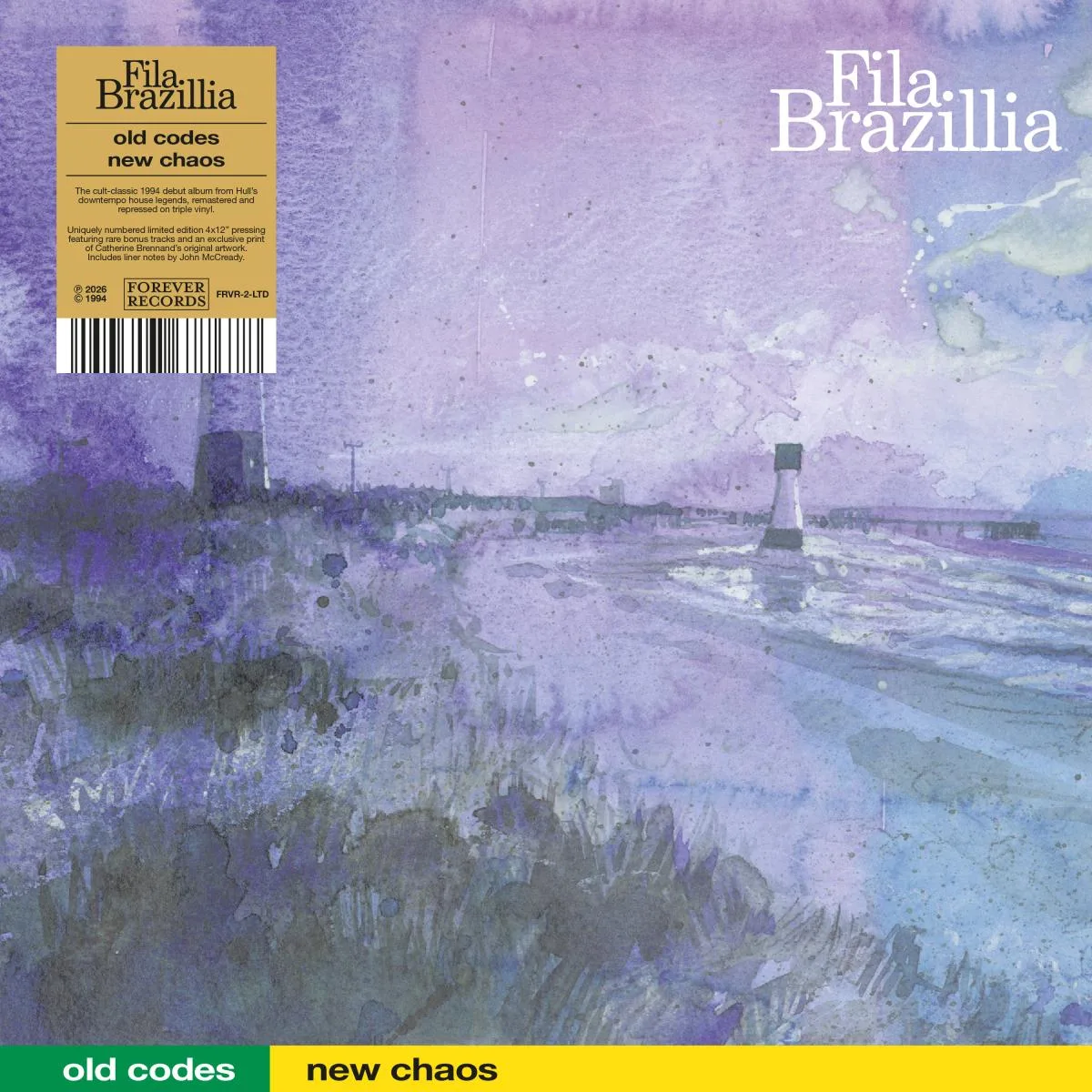 Front cover — Fila Brazillia — Old Codes New Chaos (LP 4x12")