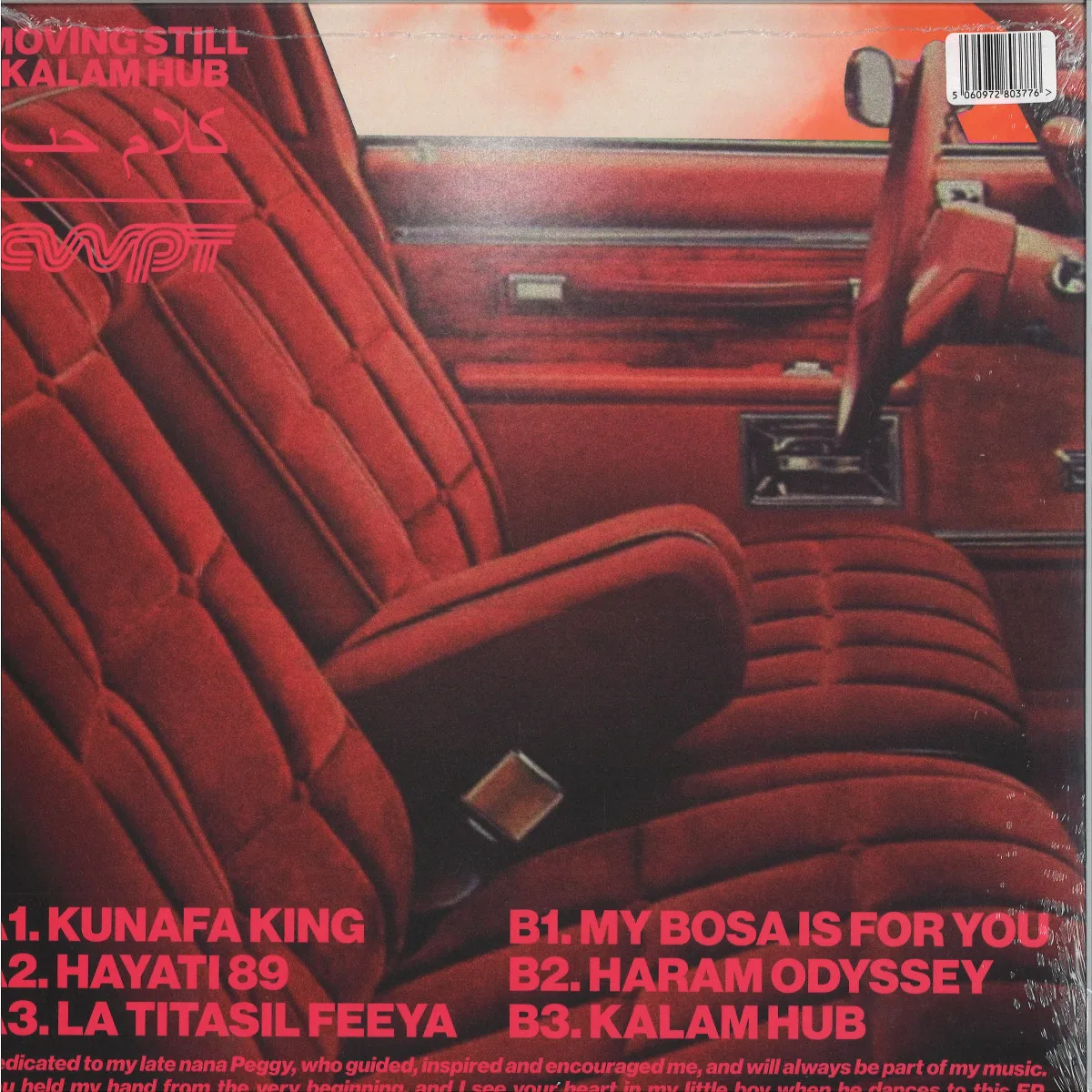 Back cover — Kalam Hub — Moving Still EP