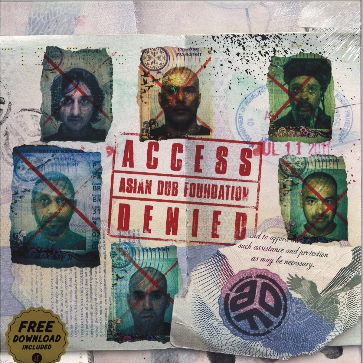 Asian Dub Foundation — Access Denied (2x12")
