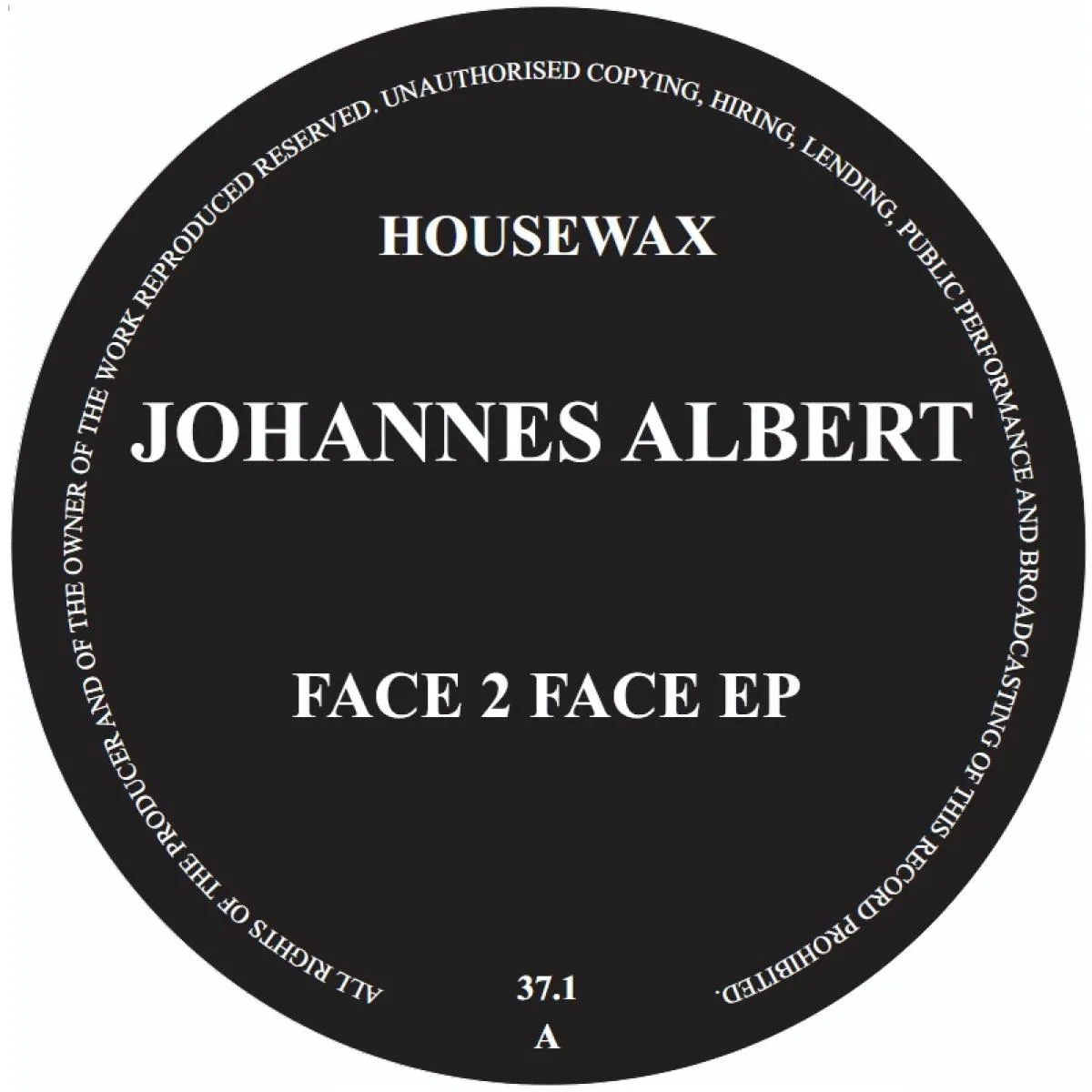 JOHANNES ALBERT — FACE 2 FACE EP