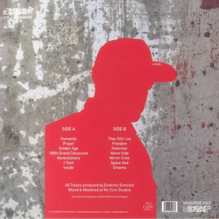 Back cover — ENDEMIC EMERALD — Renegade Soul