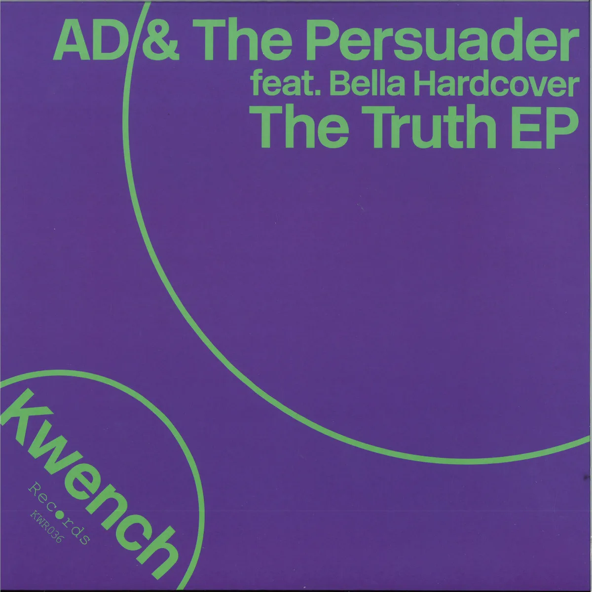 Лицевая сторона обложки — Ad&The Persuaderfeat.Bella Hardcover — The Truth EP