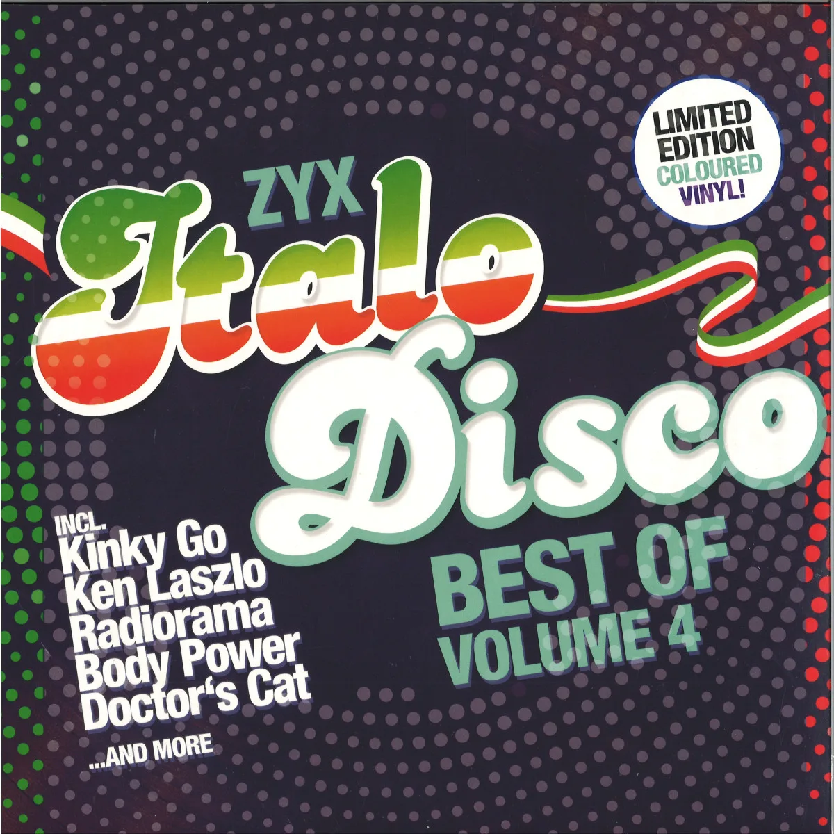 Front cover — Various — ZYX Italo Disco: Best Of Vol. 4 (2x12")