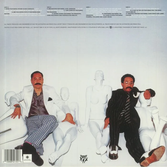 Back cover — HANDSOME BOY MODELING SCHOOL — White People (reissue)