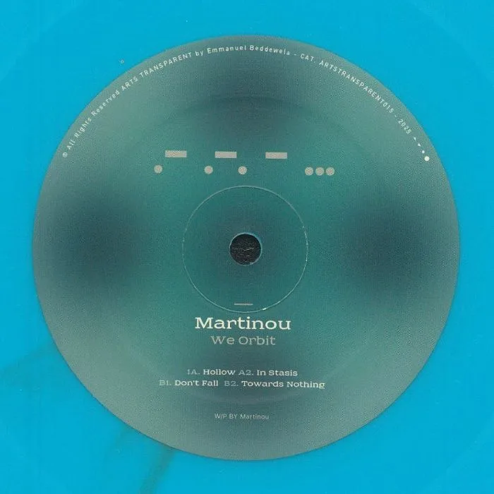 Front cover — MARTINOU — We Orbit EP
