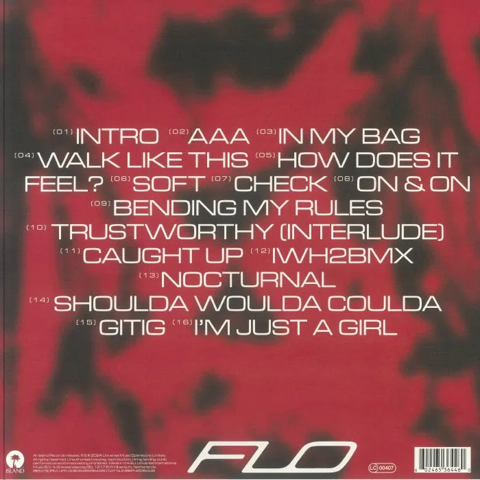 Back cover — FLO — Access All Areas