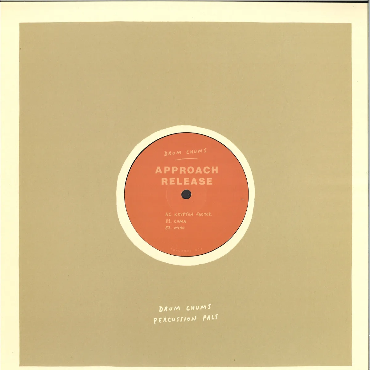 Back cover — Approach Release — DRUM CHUMS VOL.4