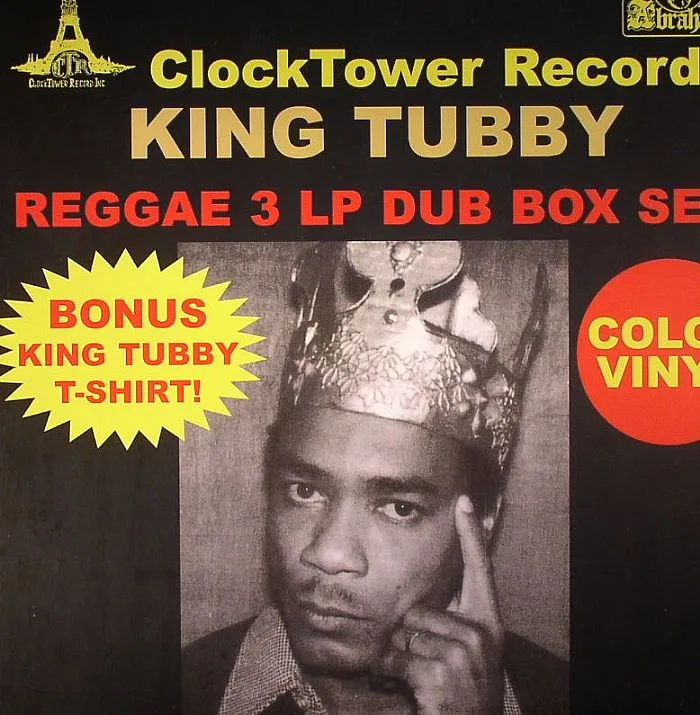 Лицевая сторона обложки — KING TUBBY — Reggae 3 LP Dub (Box Set)