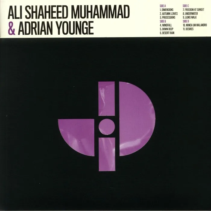 Back cover — Doug CARN / ADRIAN YOUNGE / ALI SHADEED MUHAMMAD — Jazz Is Dead 5