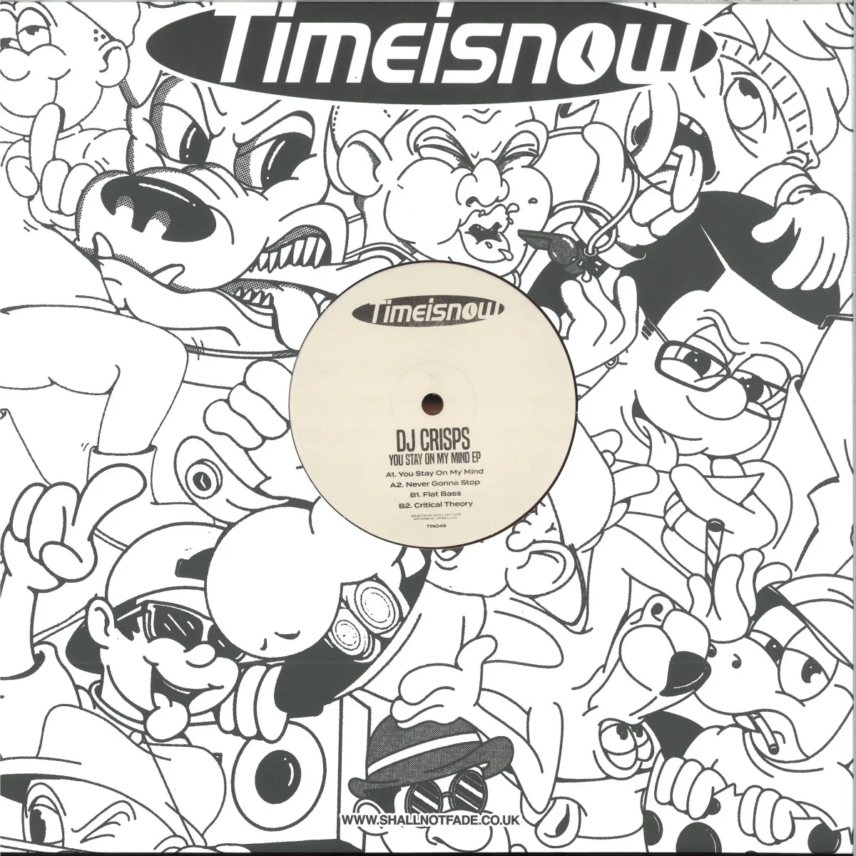 Back cover — Dj Crisps — You Stay On My Mind EP