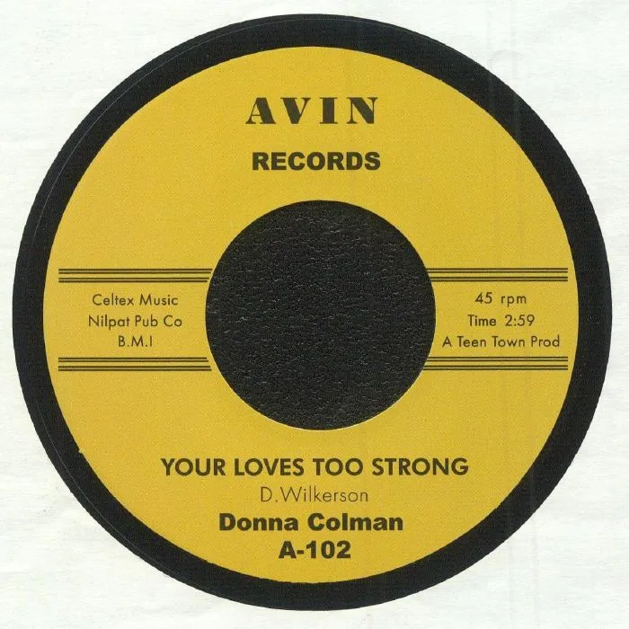 Donna COLEMAN — Your Loves Too Strong