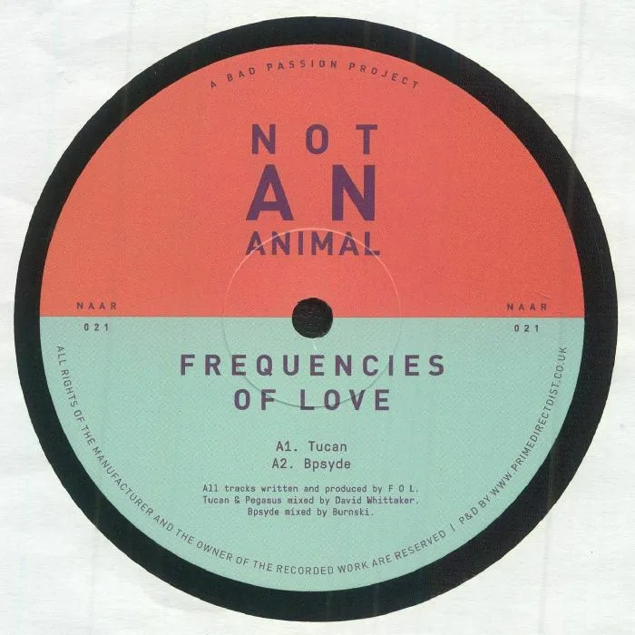 Лицевая сторона обложки — FREQUENCIES OF LOVE — Frequencies Of Love (B-STOCK)