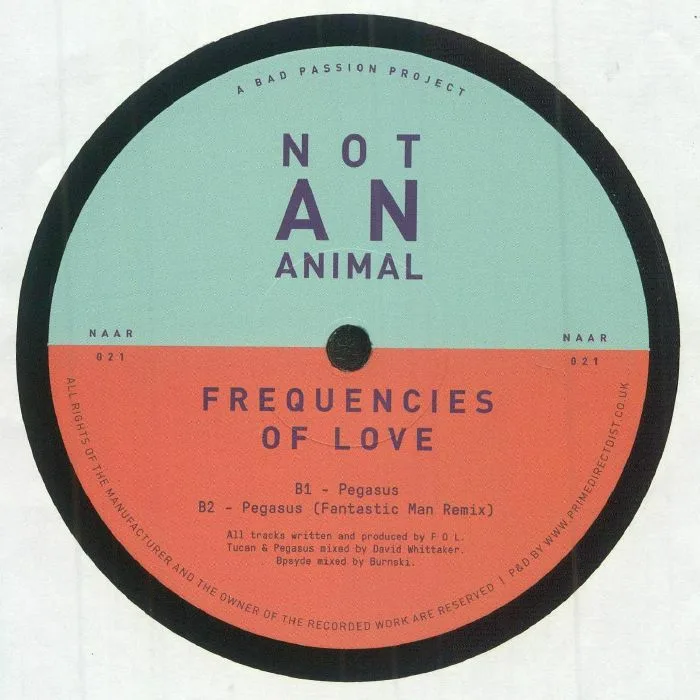 Обратная сторона обложки — FREQUENCIES OF LOVE — Frequencies Of Love (B-STOCK)