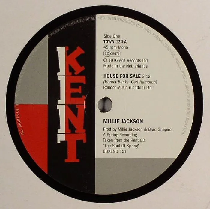 Front cover — Millie JACKSON / GARLAND GREEN — House For Sale