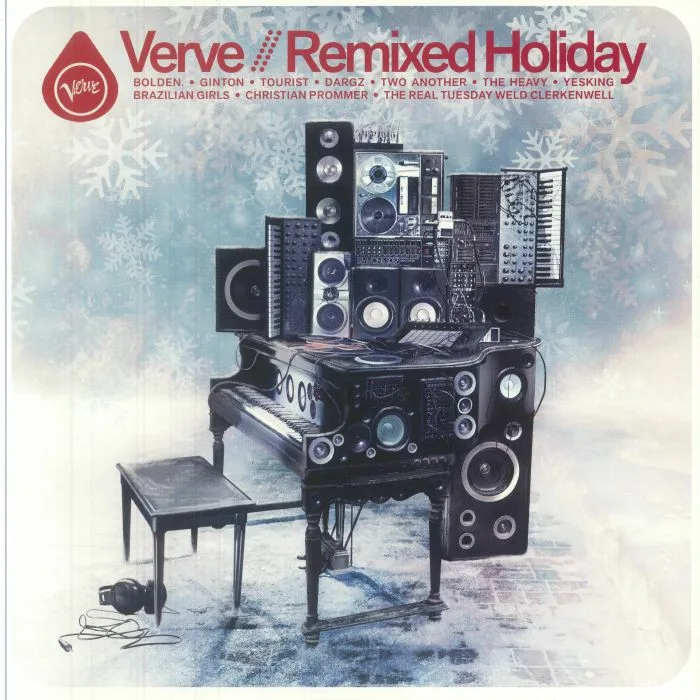 Лицевая сторона обложки — VARIOUS — Remixed Holiday