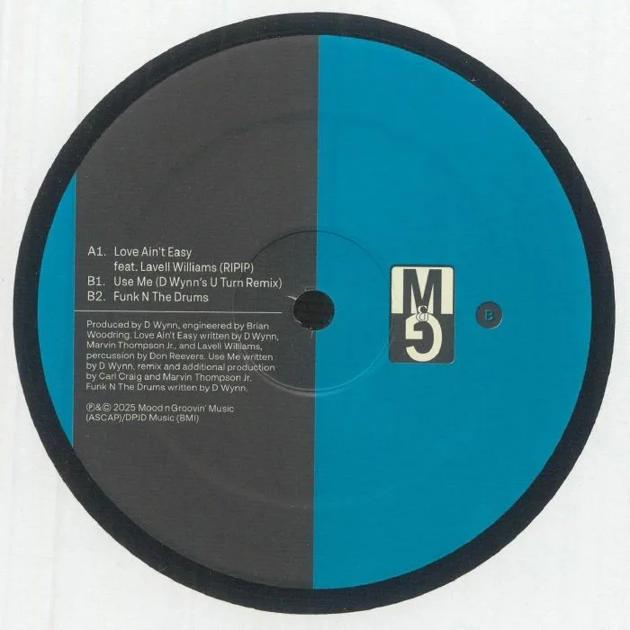 Back cover — D WYNN & THE R TYME PRODUCTION — Turn A Round