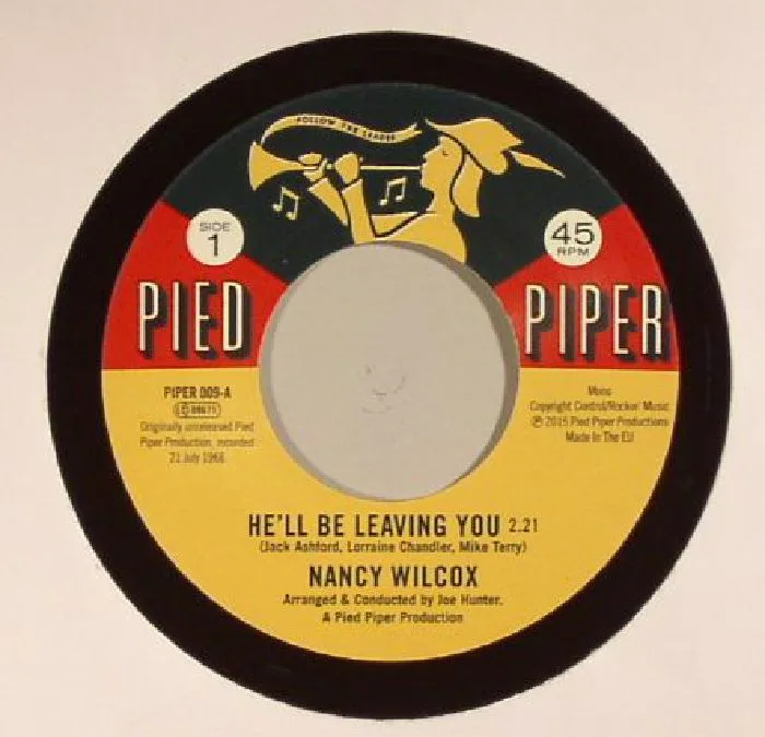 Front cover — Nancy WILCOX / LORRAINE CHANDLER — He'll Be Leaving You