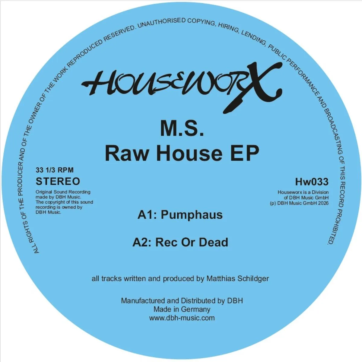 M.S. — Raw House EP