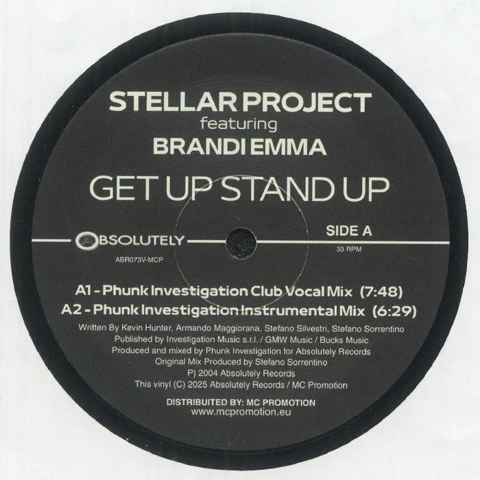 STELLAR PROJECT feat. Brandi Emma — GET UP STAND UP
