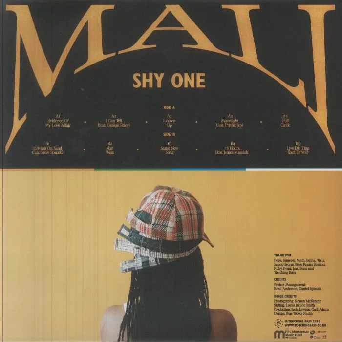 Back cover — SHY ONE — Mali