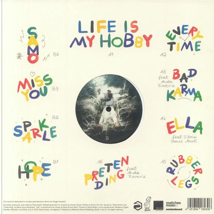 Обратная сторона обложки — B VISIBLE — Life Is My Hobby