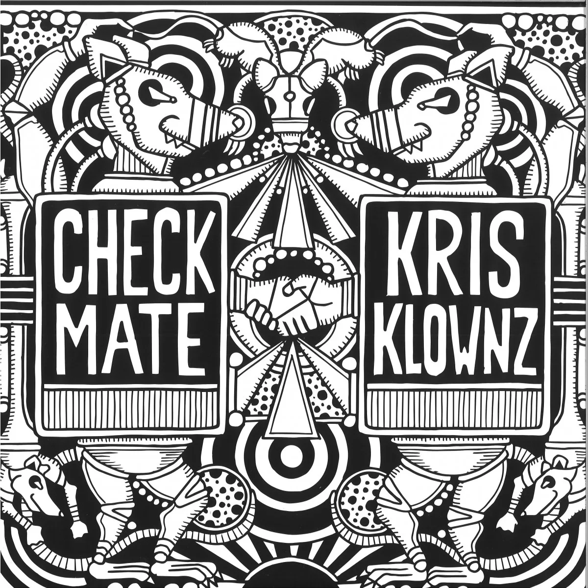 Back cover — Kris Klownz,Checkmate — Highly Addicted