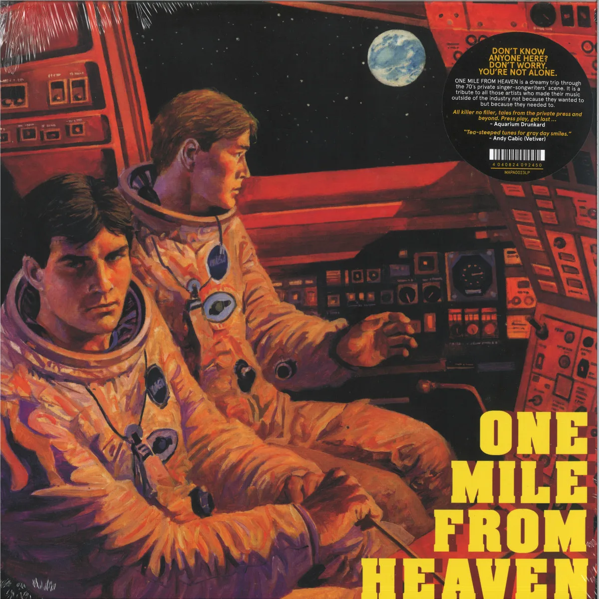 Лицевая сторона обложки — Various — ONE MILE FROM HEAVEN 2x12"