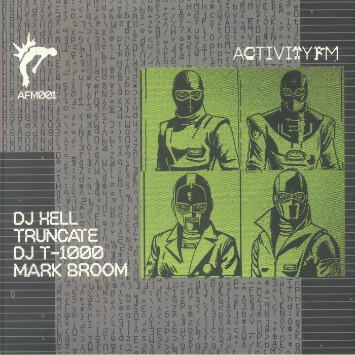 Front cover — DJ HELL / TRUNCATE / DJ T 1000 / MARK BROOM — AFM 001