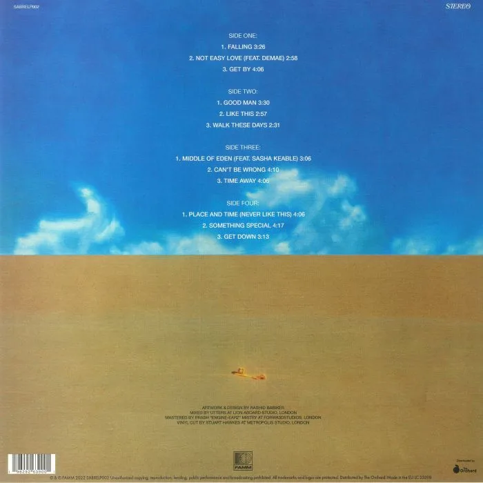 Back cover — MAVERICK SABRE — Don't Forget To Look Up