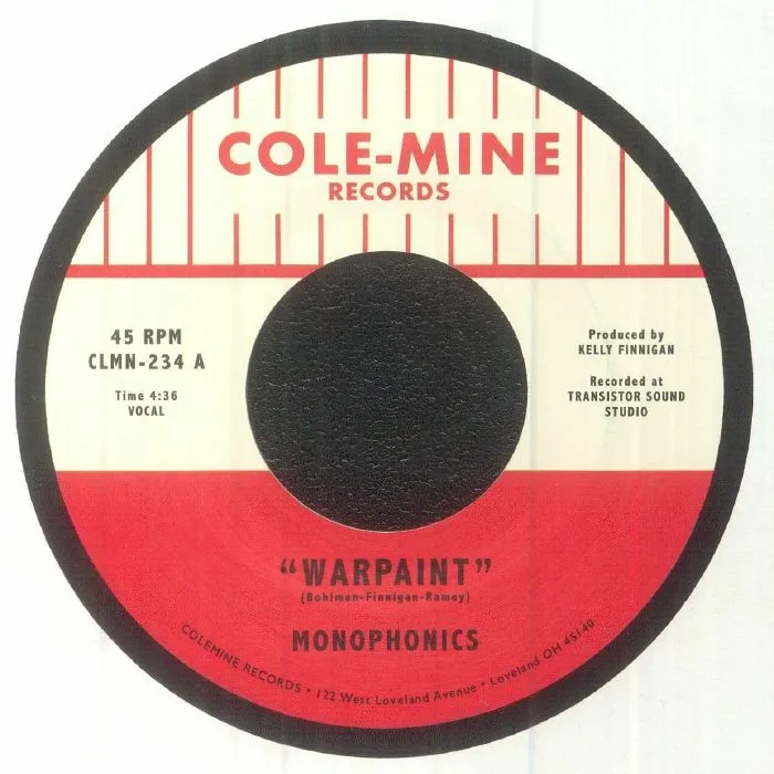 Лицевая сторона обложки — MONOPHONICS — Warpaint