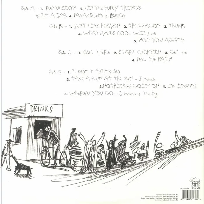 Back cover — DINOSAUR JR — Ear Bleeding Country: The Best Of Dinosaur Jr