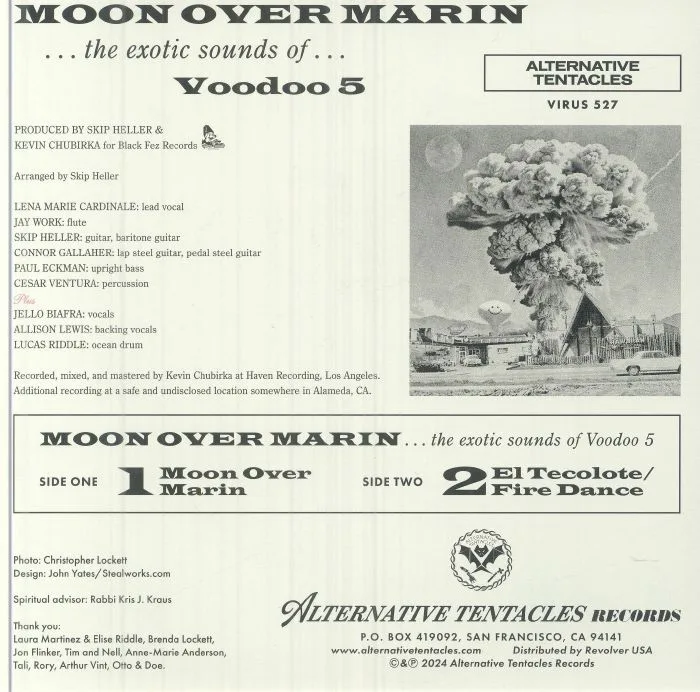 Обратная сторона обложки — VOODOO 5 — Moon Over Marin