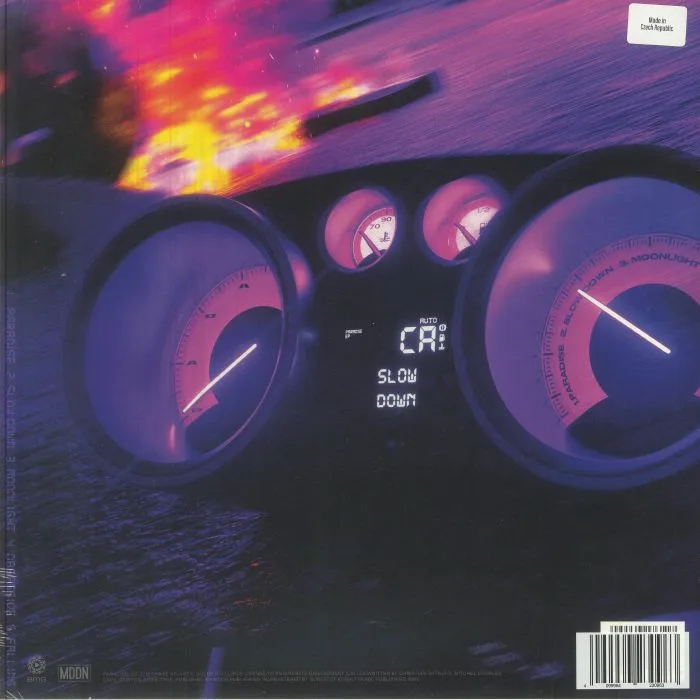 Back cover — CHASE ATLANTIC — Paradise