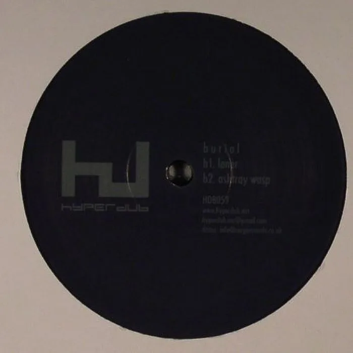 Обратная сторона обложки — BURIAL — Kindred EP