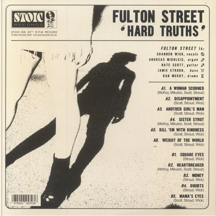 Back cover — FULTON STREET — Hard Truths