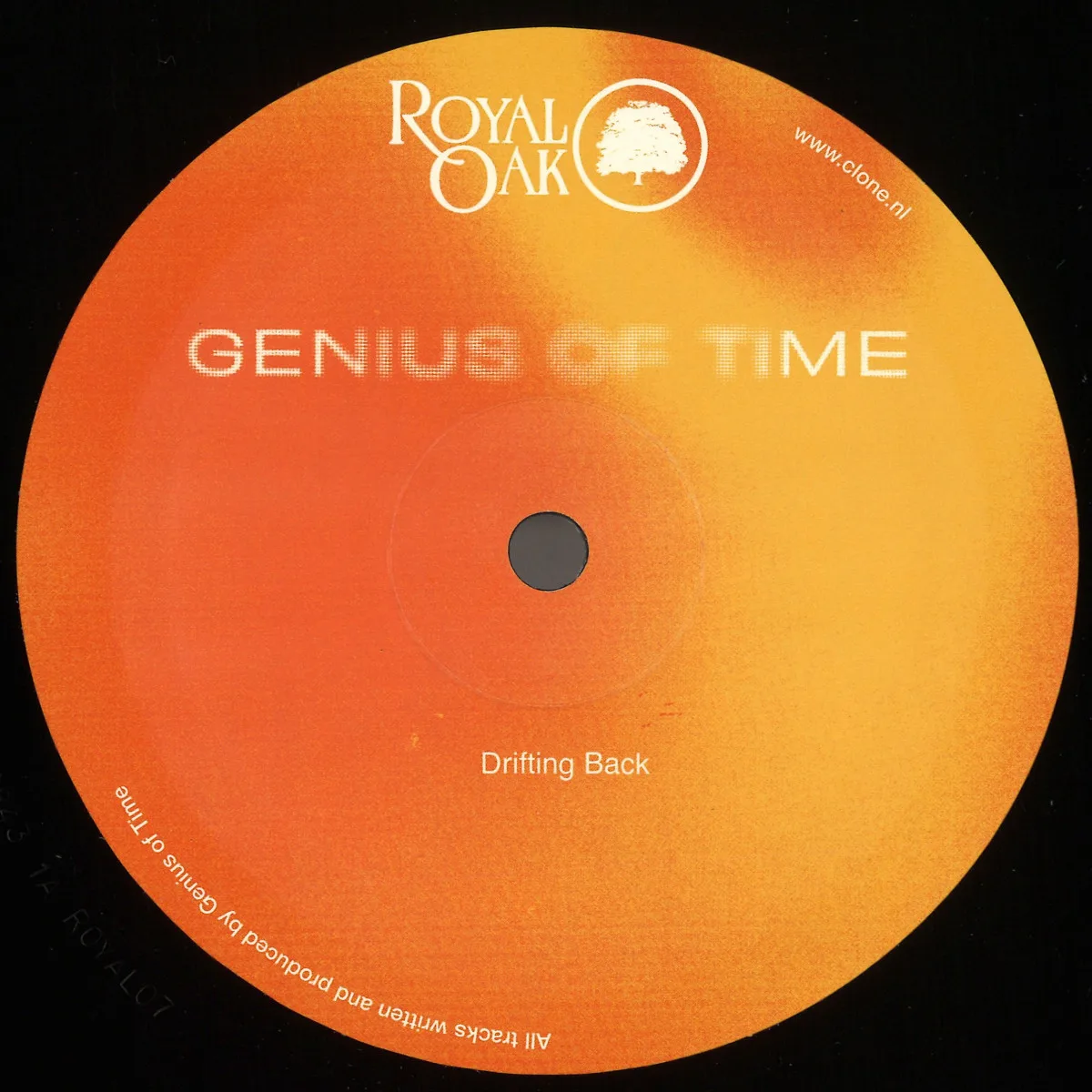 Front cover — Genius Of Time — Drifting Back / Houston We Have A Problem