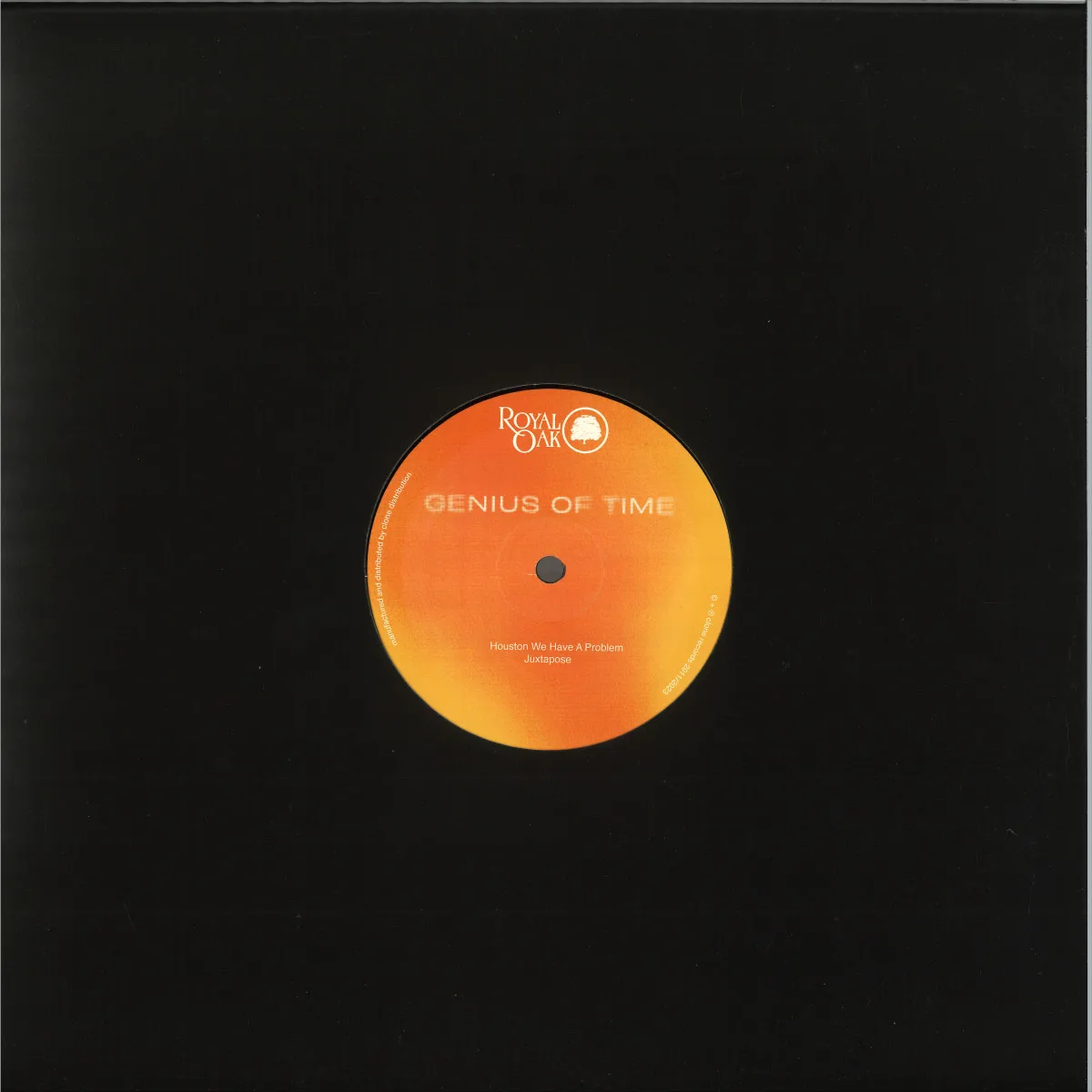 Back cover — Genius Of Time — Drifting Back / Houston We Have A Problem