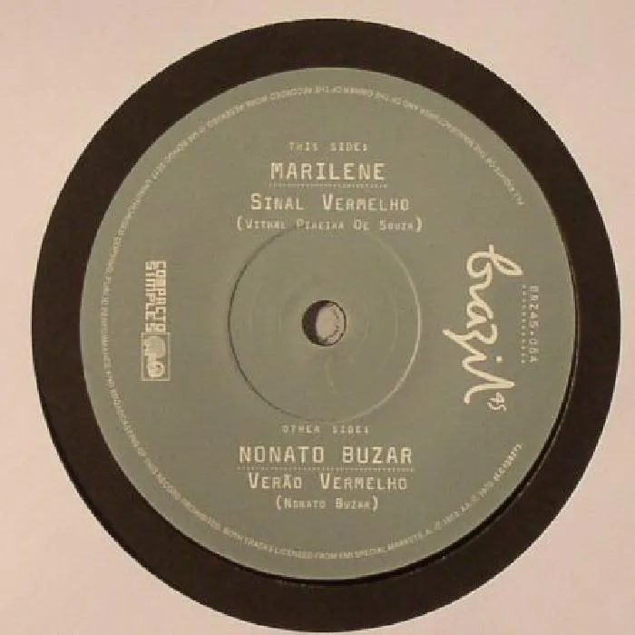 Front cover — MARILENE / NONATO BUZAR — Sinal Vermelho