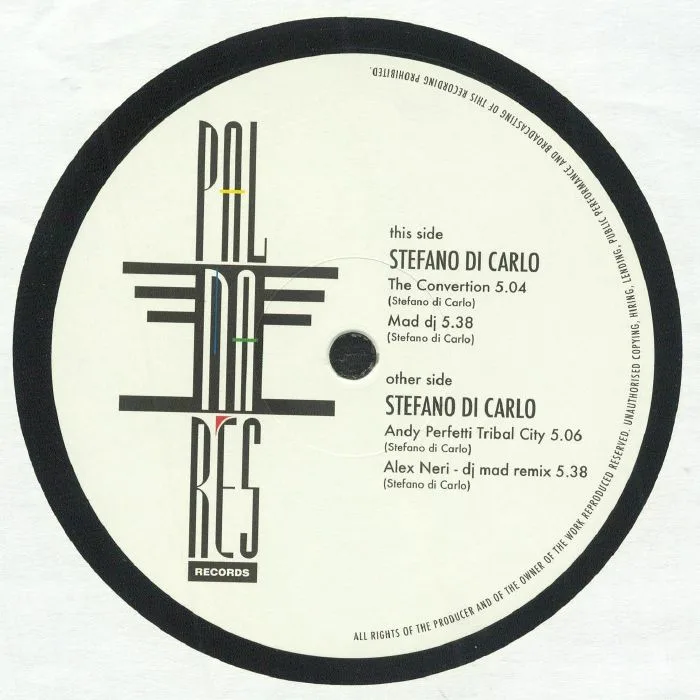 Обратная сторона обложки — Stefano DI CARLO — Mad DJ