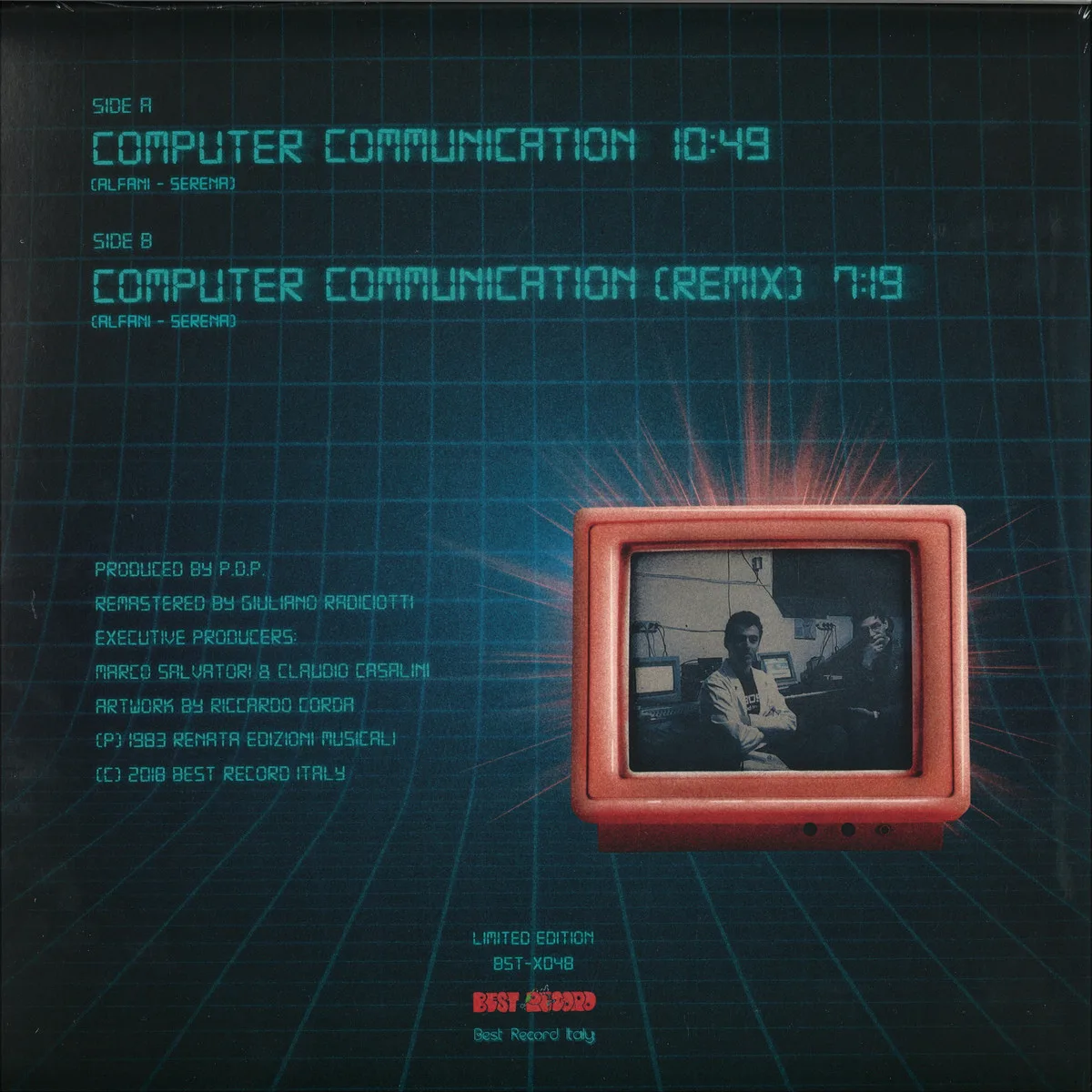 Обратная сторона обложки — R.e.m. — Computer Communications
