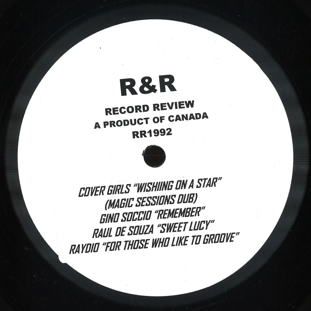 Front cover — Various — Record Review 1992