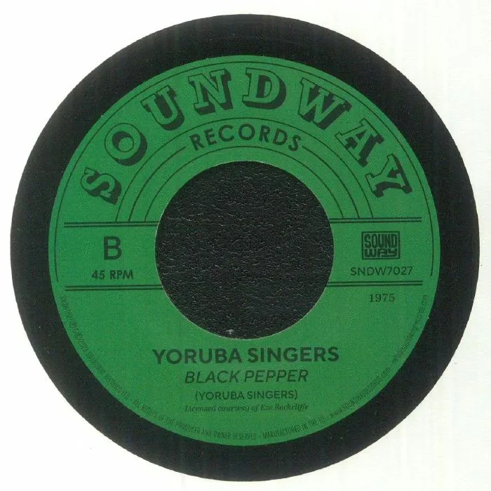 Back cover — YORUBA SINGERS — Basa Bongo