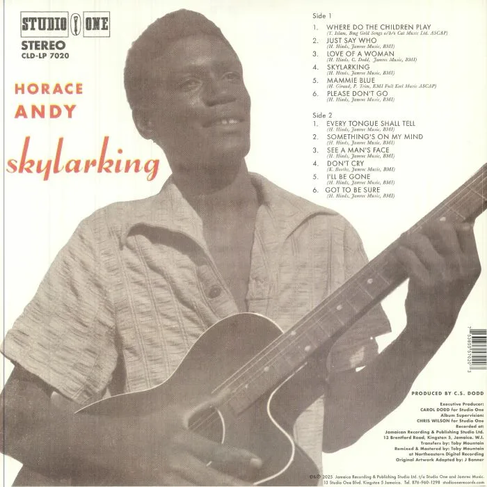 Back cover — Horace ANDY — Skylarking (remastered)