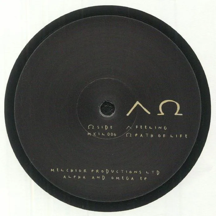 Back cover — MELCHIOR PRODUCTIONS LTD — Alpha & Omega EP