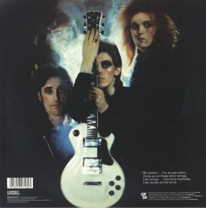 Обратная сторона обложки — BE BOP DELUXE — Axe Victim (reissue)