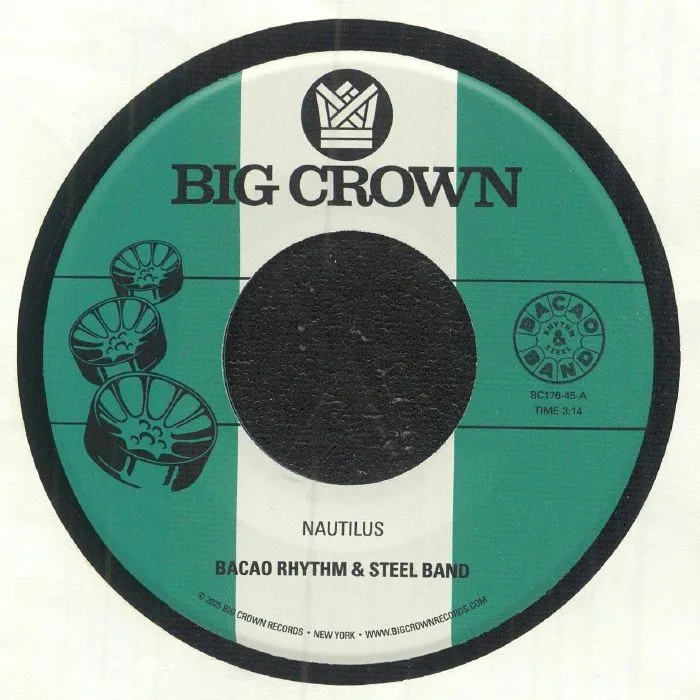 Front cover — BACAO RHYTHM & STEEL BAND — Nautilus