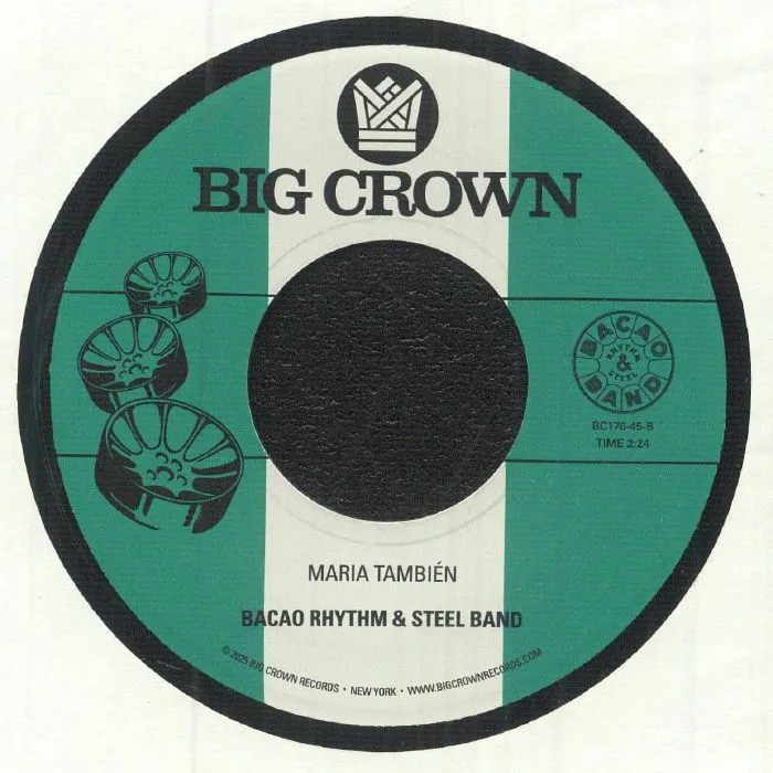 Back cover — BACAO RHYTHM & STEEL BAND — Nautilus