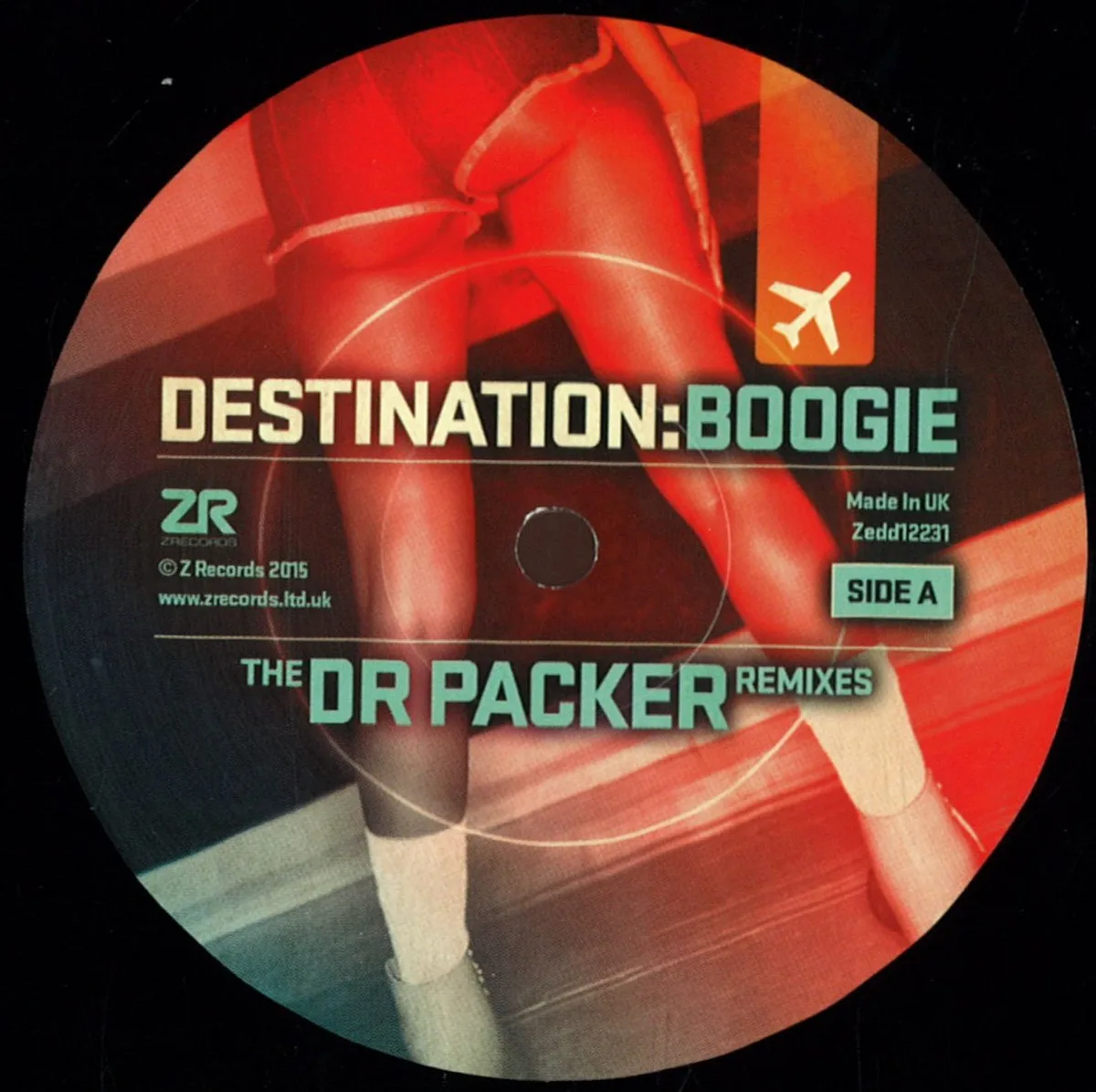 Лицевая сторона обложки — Various — Destination Boogie - The Dr Packer Remixes